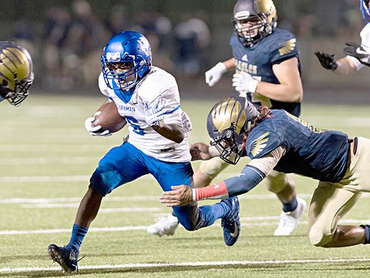Touchdown in OT secures Lehman win over Akins