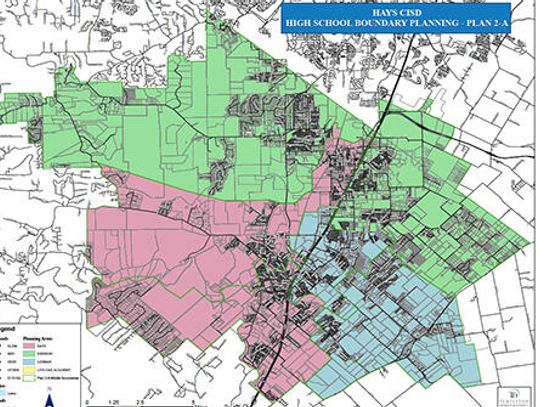 Trustees approve high school rezoning map with split vote