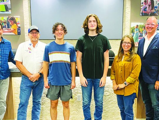 Two from Wimberley High School named Commended Students