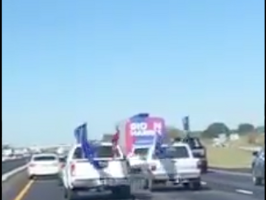Two sides, one story:  this is how Democrats and Republicans viewed the Biden bus incident