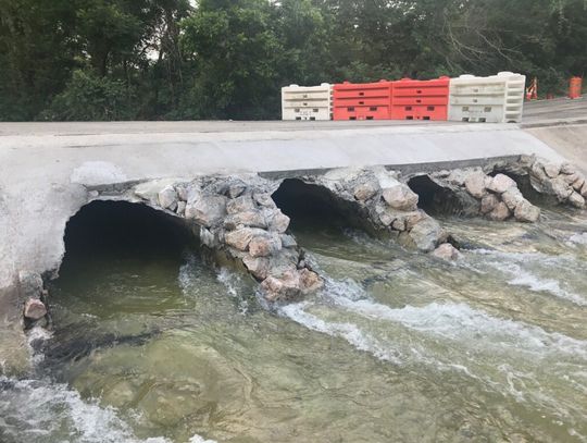 TxDOT repairs, reopens RM 150 double crossings