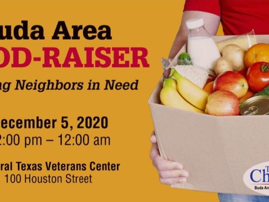 Update: Buda to host 12-hour Food-Raiser in time for Christmas