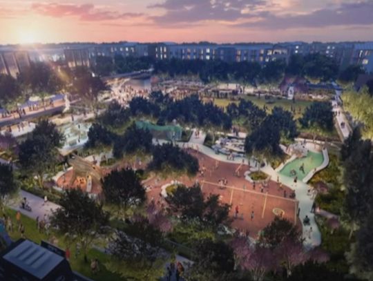 Uptown Kyle, Central Park still undergoing design development