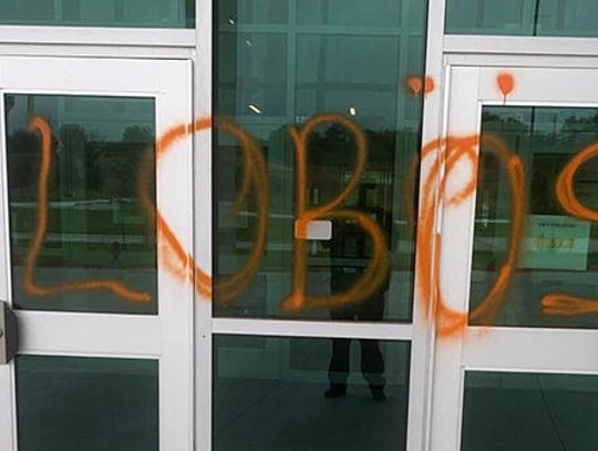 Vandalism at Johnson High School subject of probe
