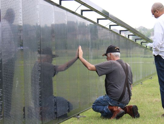 Vietnam Veterans Memorial replica visits Kyle