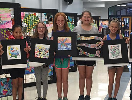 Walnut Springs students honored in state contest