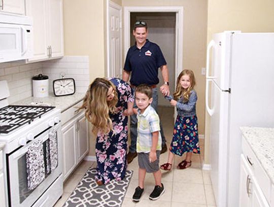 Welcome home for a hero: Charitable organization provides home for veteran