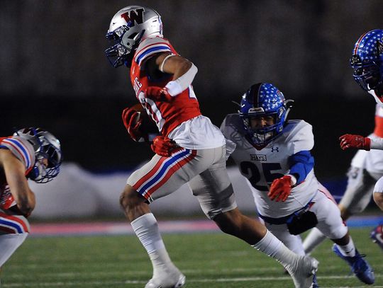 Westlake cruises past Hays 59-6