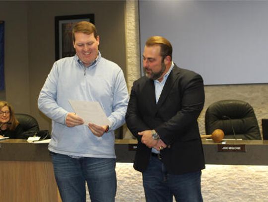 Will Conley takes seat on Wimberley school board