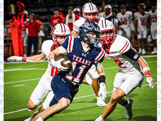 Wimberley football stays undefeated with 49-35 homecoming win over Bellville