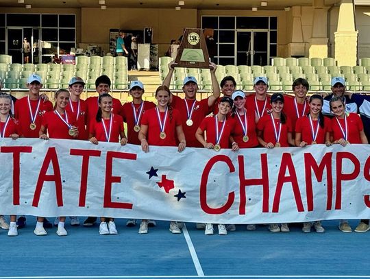 Wimberley High School Tennis wins State Championship