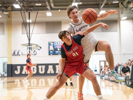 Wimberley High School Texans tops Johnson High School Jaguars