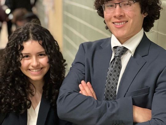 Wimberley HS debate duo competes at state