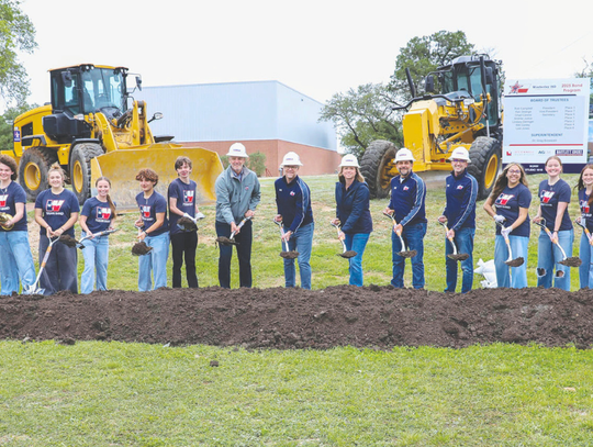 Wimberley ISD breaks ground on bond projects