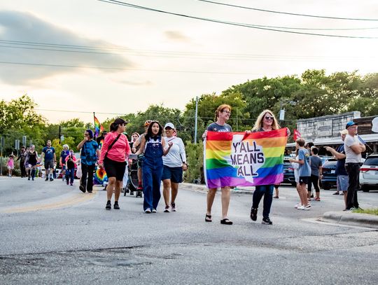 Wimberley residents take to streets to celebrate Pride
