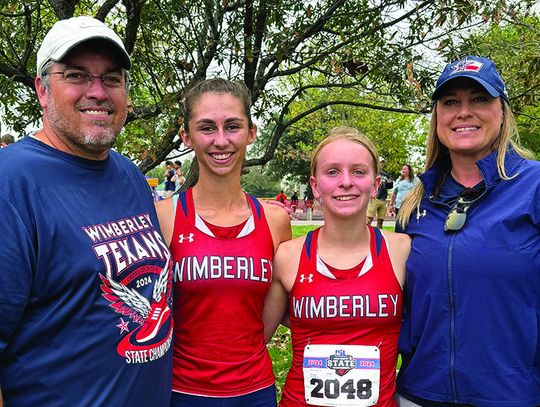 Wimberley runs cross country at State
