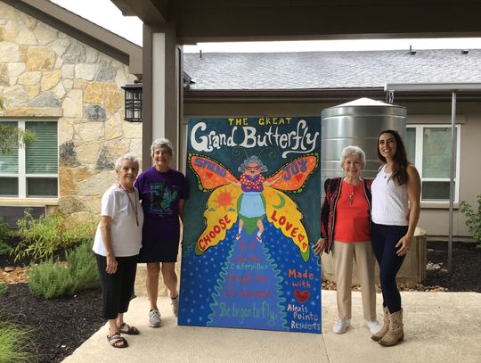 Wimberley seniors raise butterflies for upcoming festival
