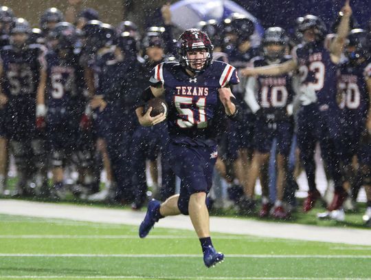 Wimberley soars past Pearsall 68-0