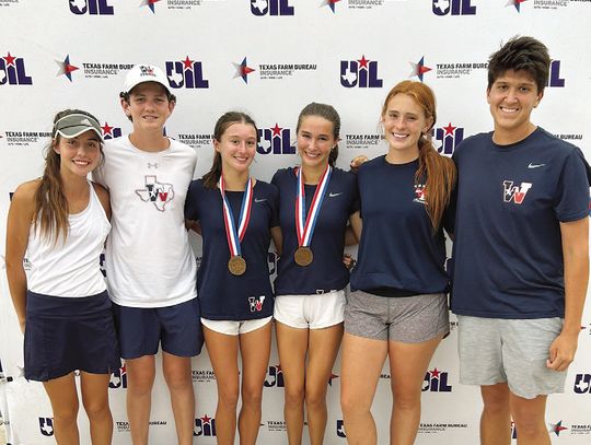 Wimberley Texan Tennis competes at State
