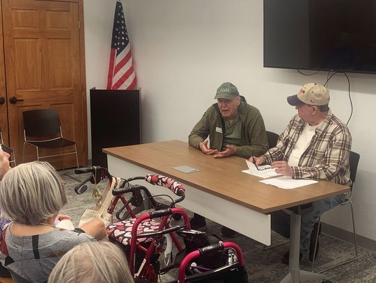 Wimberley veteran, author surprised with books and library signing