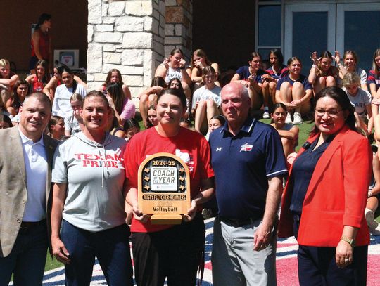 Wimberley volleyball coach awarded Coach of the Year