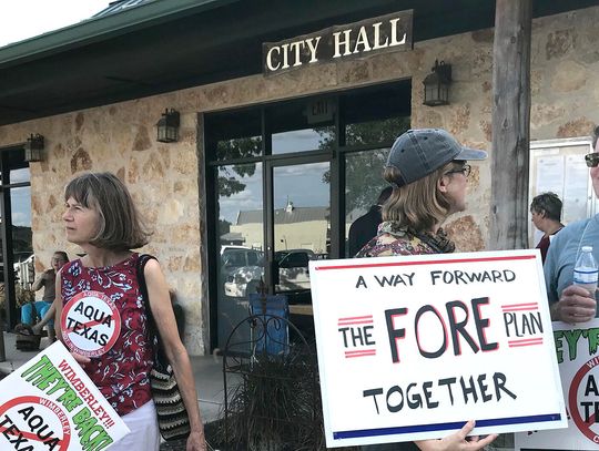 Wimberley wastewater treatment contract terminated despite protests