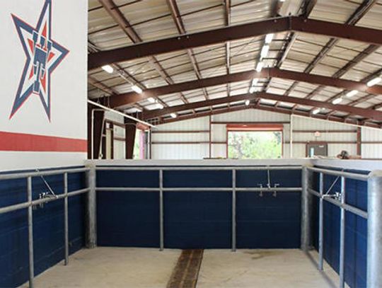WISD Ag Barn ribbon cutting