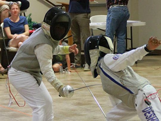 Youth Team Foil raises funds for Lions Club Camp