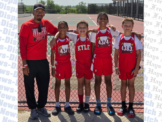 Kyle Youth Track and Field Club heads to Junior Olympics