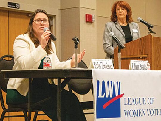 Zwiener is only candidate in her race at forum