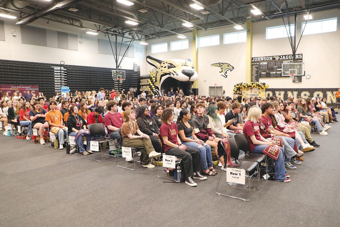 200+ Johnson High School seniors sign letters of intent
