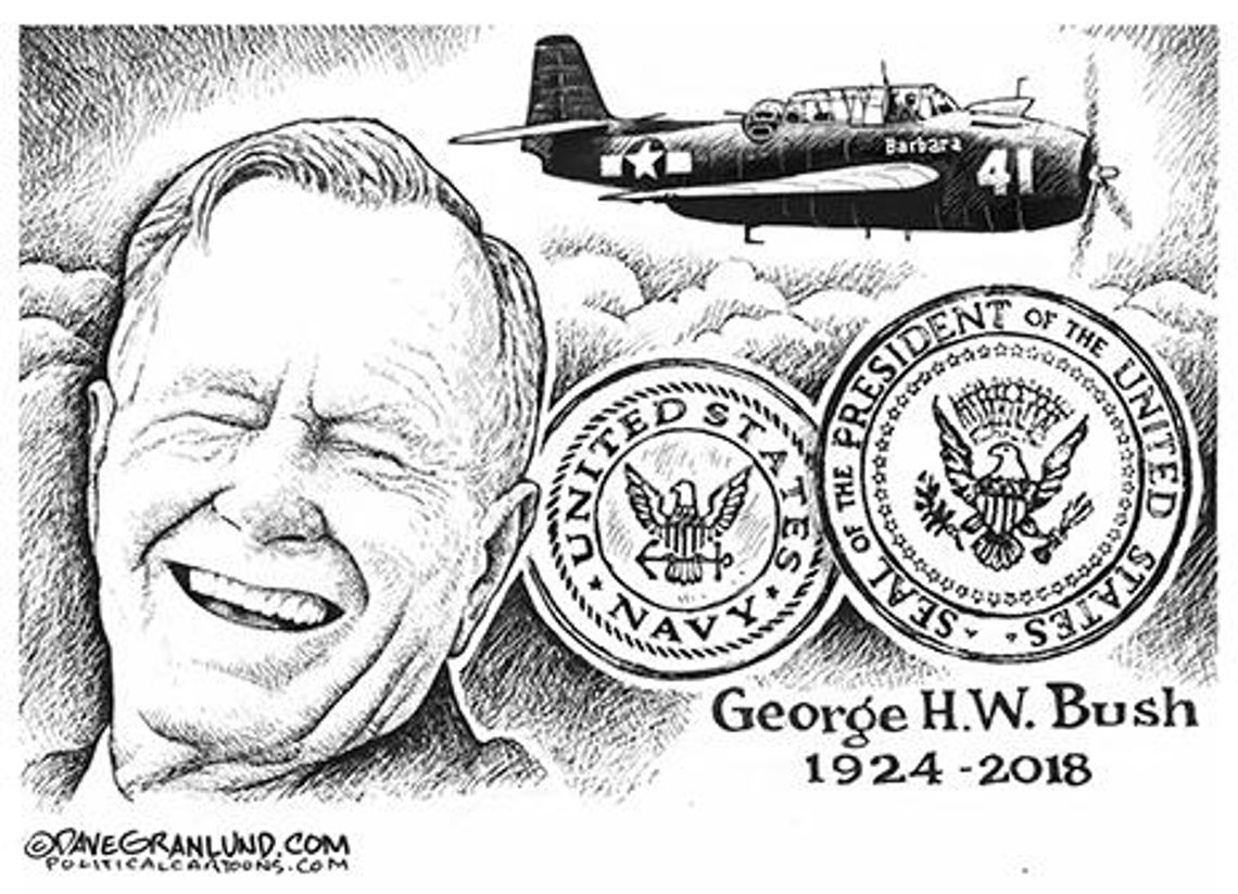 A final salute to a good, decent man and statesman