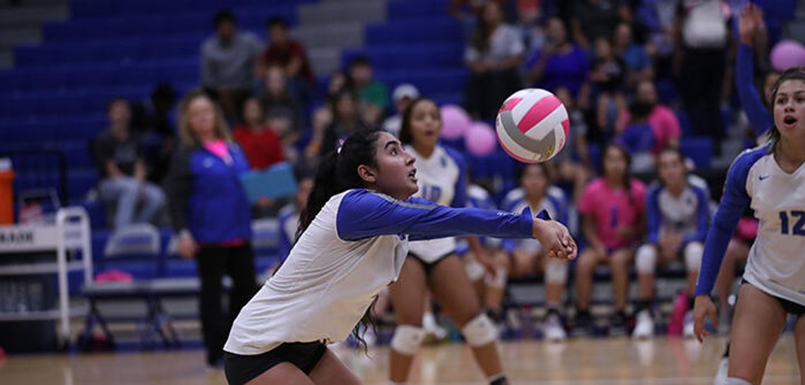 Akins volleyball sweeps Lehman in three games