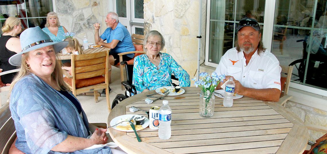 Alexis Pointe Senior Living in Wimberley hosts Father's Day Fish Fry