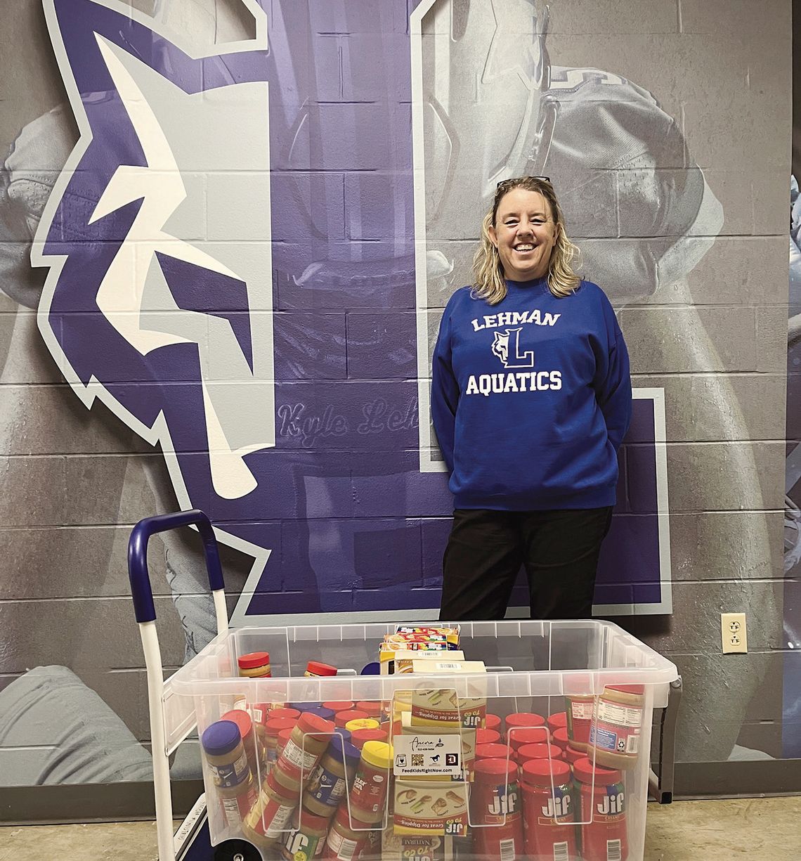 Area schools feed community one peanut butter jar at a time