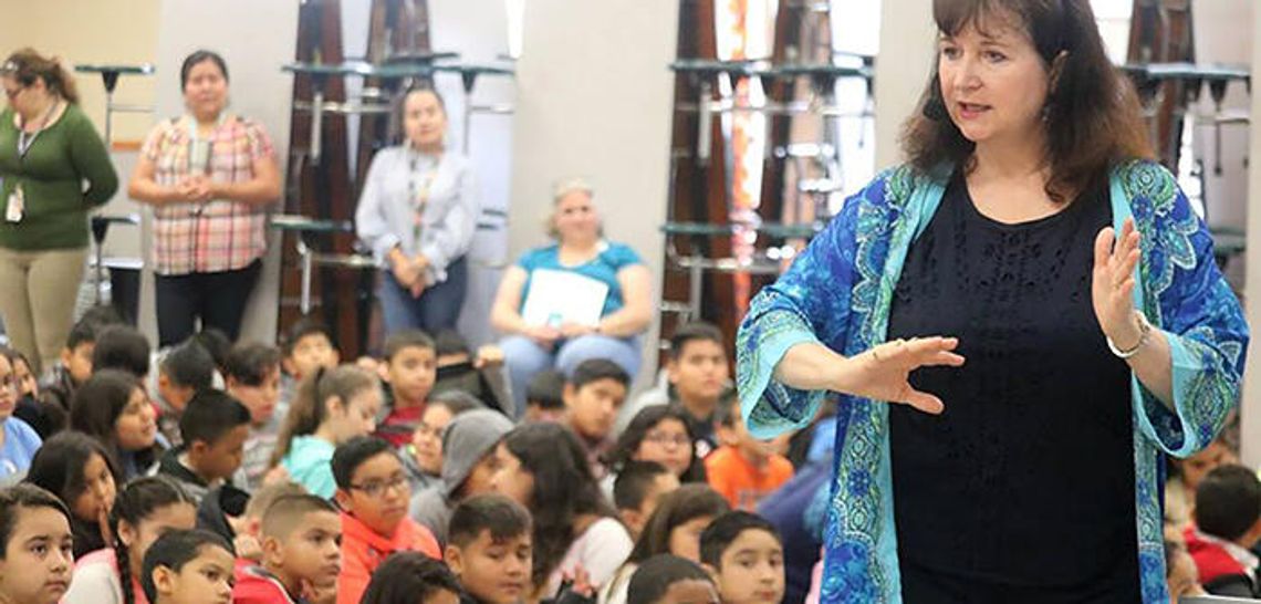 Author shares life lessons with youths