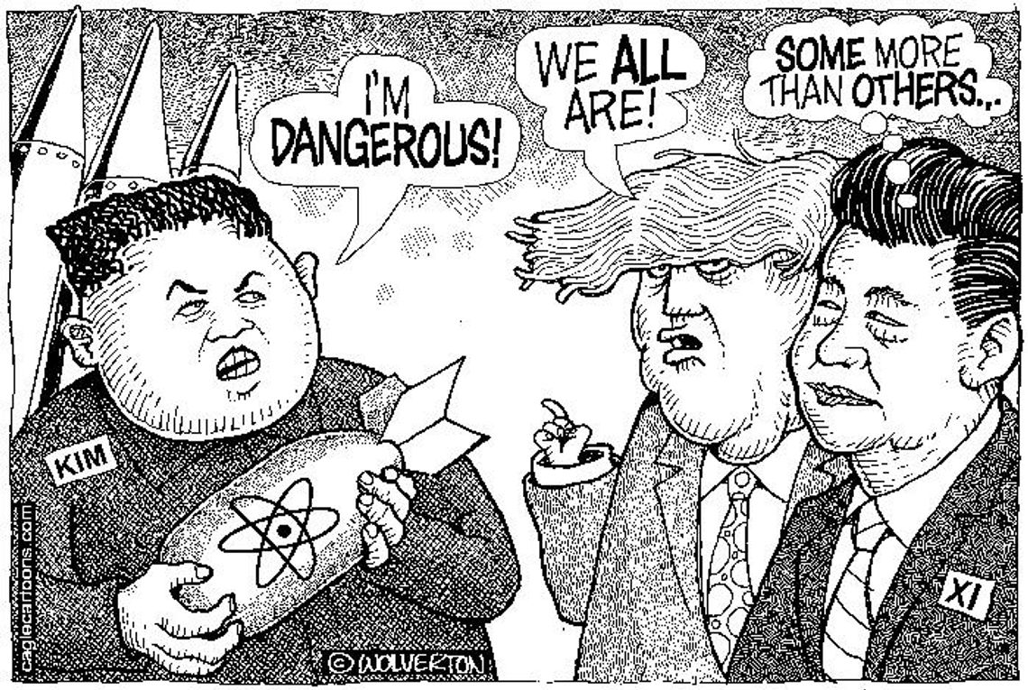 Bad hair wars between nations