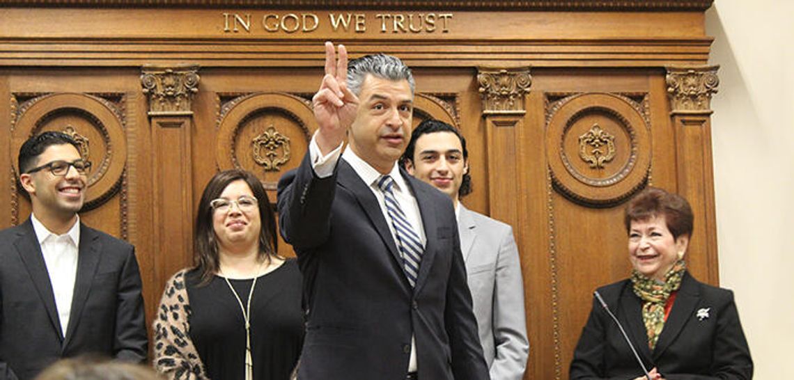 Becerra sworn in as new County Judge