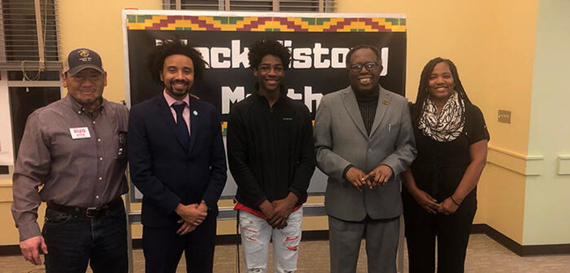 Black history program at Kyle Library