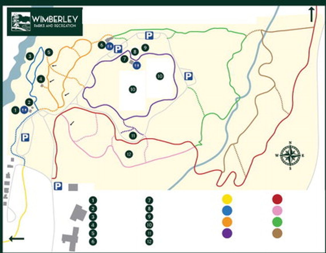 Blue Hole Regional park undergoing improvements on hiking, biking trail Blue Hole Regional park undergoing improvements on hiking, biking trail