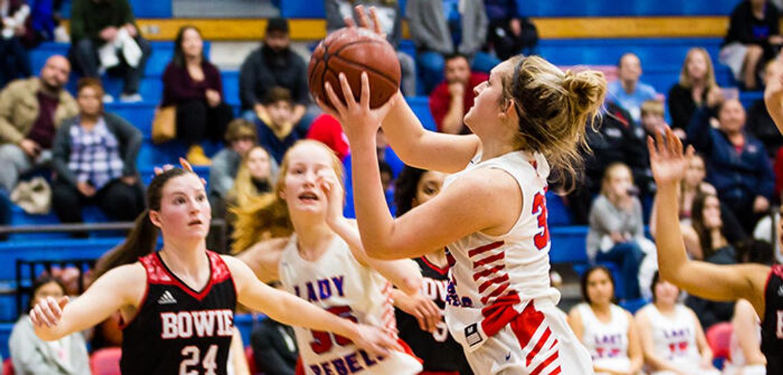 Bowie sinks Lady Reb hoops 43-35