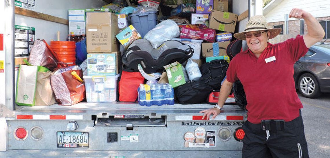 Buda Chamber donates items for Hurricane Harvey relief