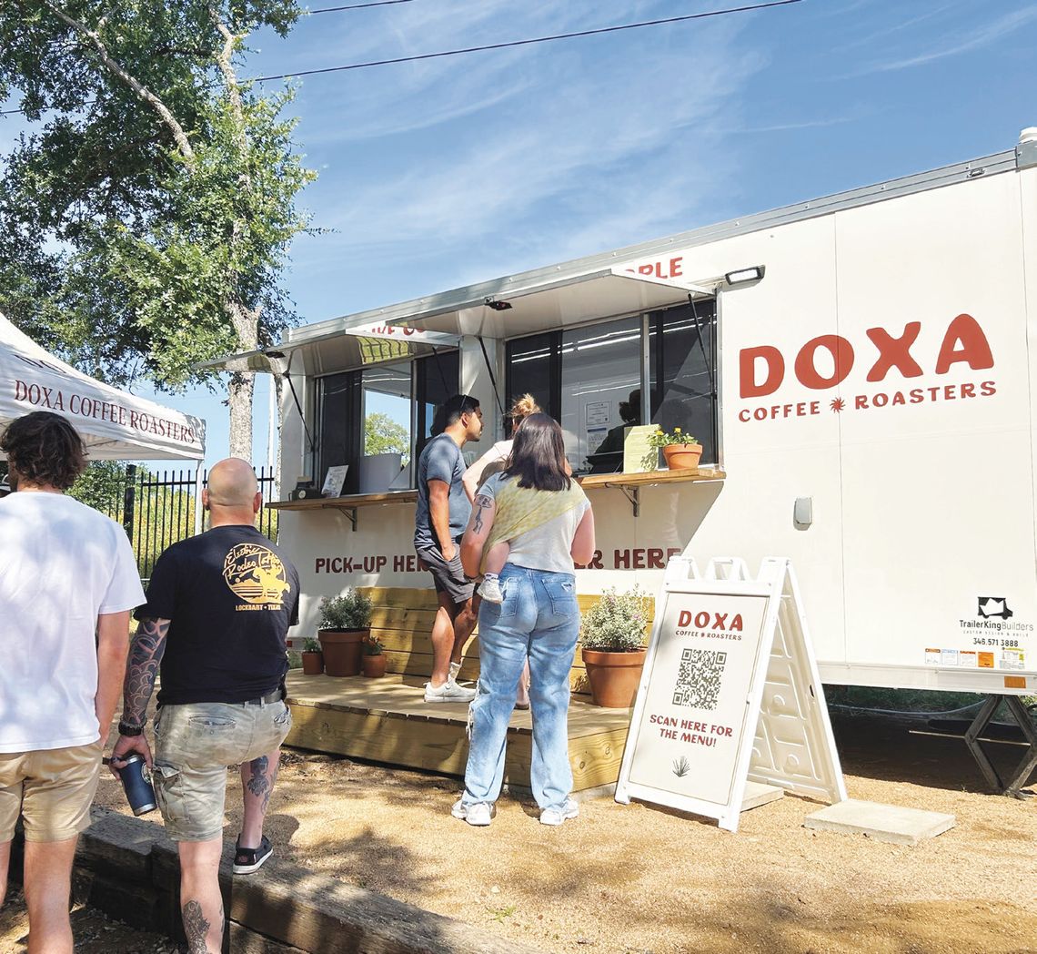 Buda community celebrates Doxa Coffee Roasters