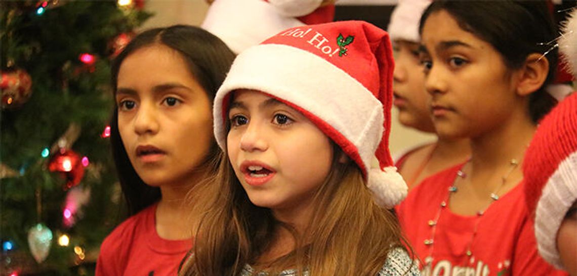 Buda Elementary choir spreads holiday cheer at Sodalis