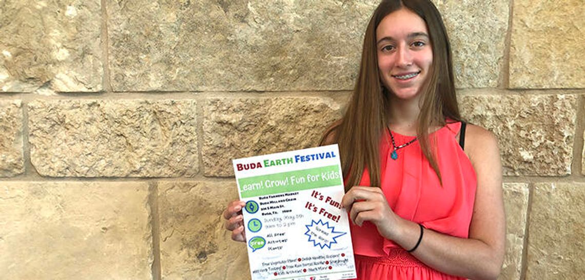 Buda teen to host  sustainability festival