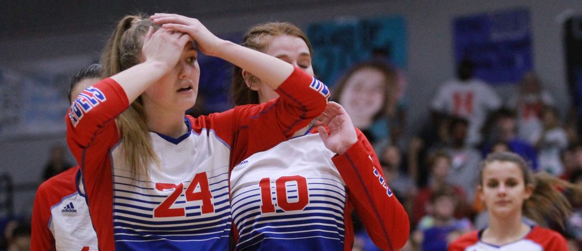 Canyon ousts Hays VB from playoffs in four 