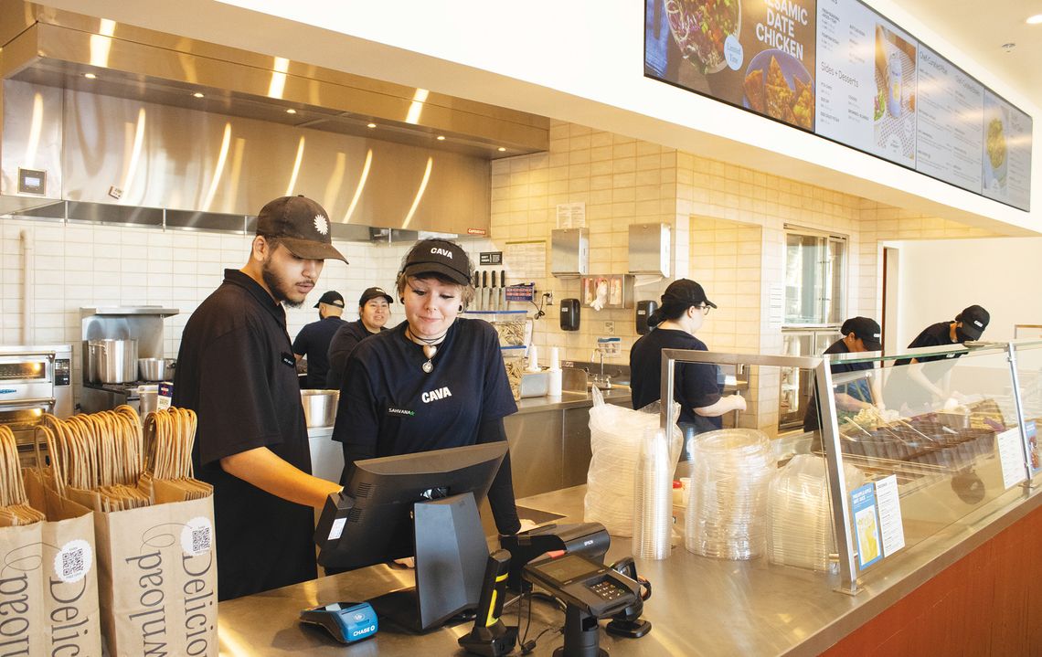 CAVA opens in Kyle
