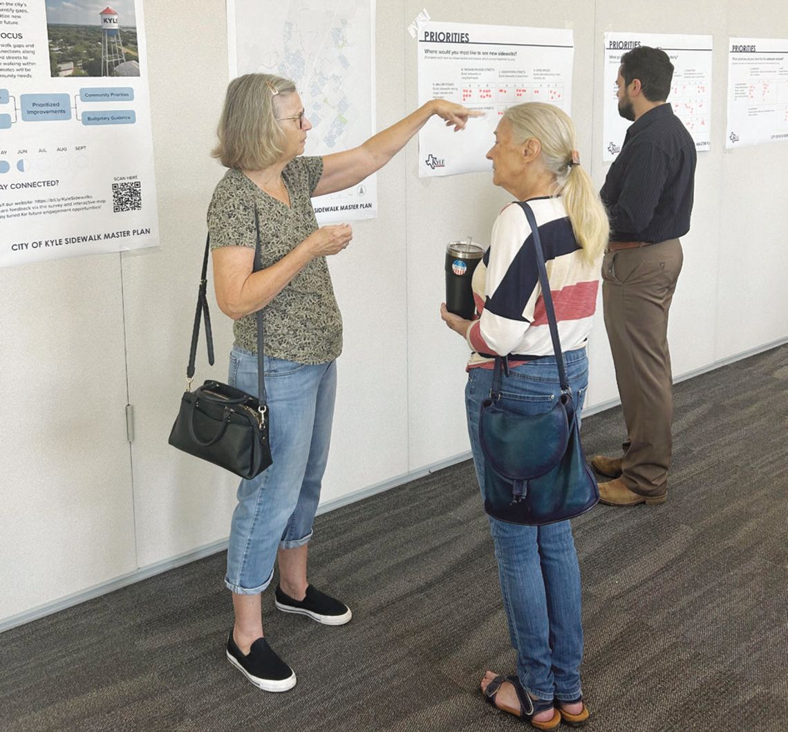 City of Kyle asks for sidewalk feedback City of Kyle asks for sidewalk feedback