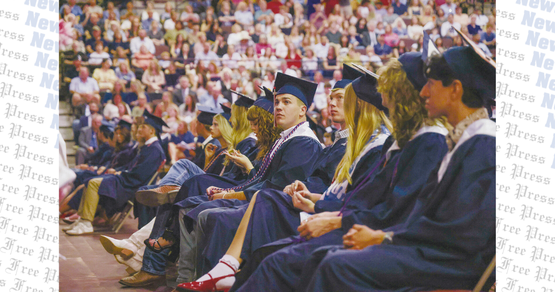 Class of 2025 graduates from Wimberley High School Class of 2025 graduates from Wimberley High School