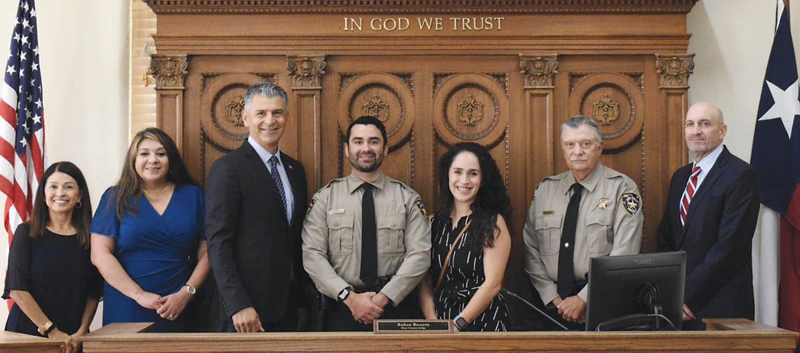 Cody Mitchell sworn in as deputy constable in Hays County Cody Mitchell sworn in as deputy constable in Hays County